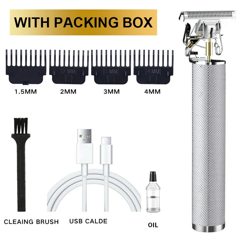 Professional Cordless Hair and Beard Trimmer - 6