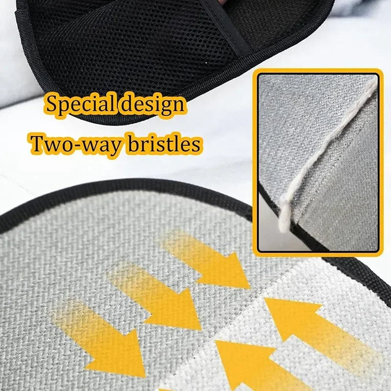 Electrostatic Pet Hair Removal Grooming Gloves - 10