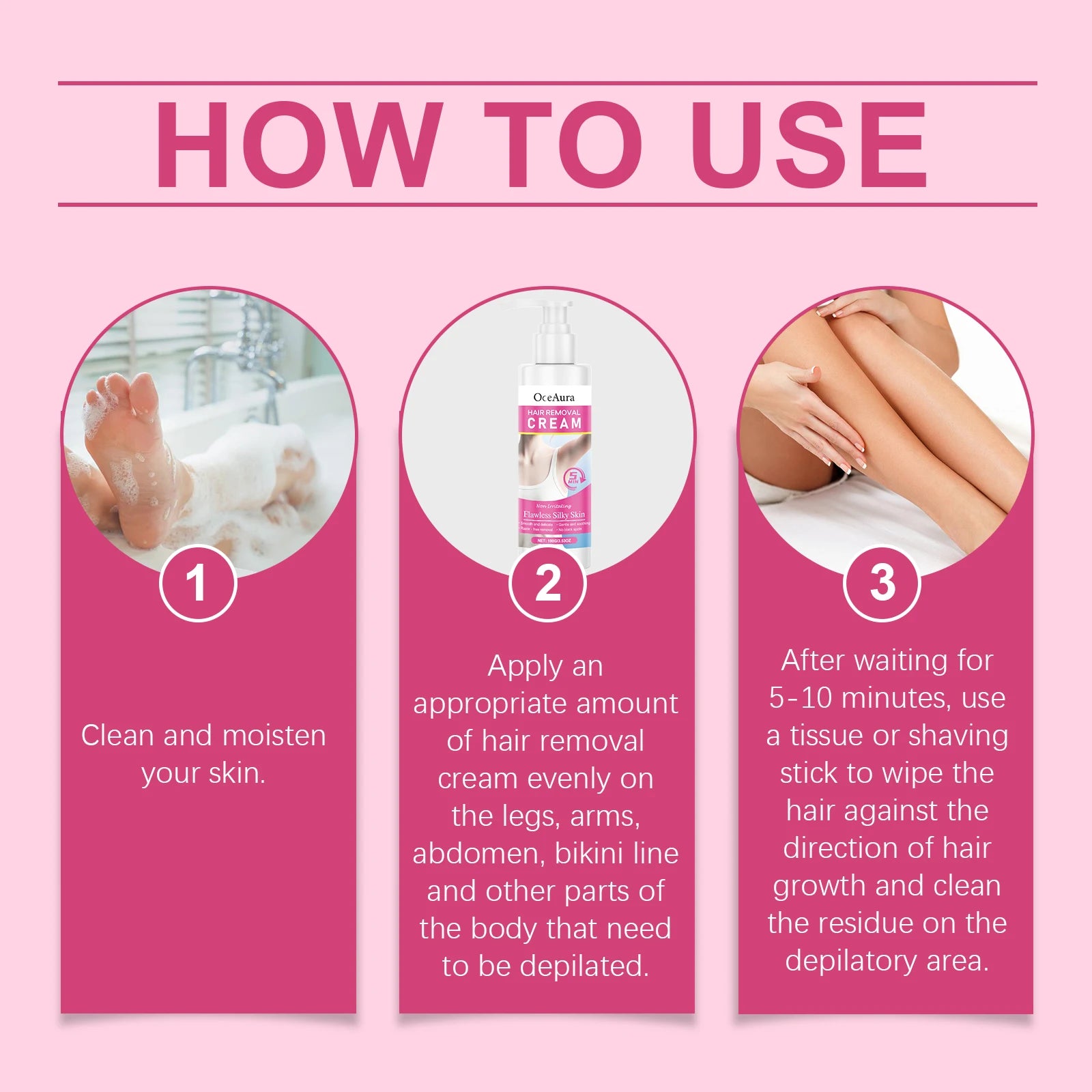Painless Full Body Hair Removal Cream - 13