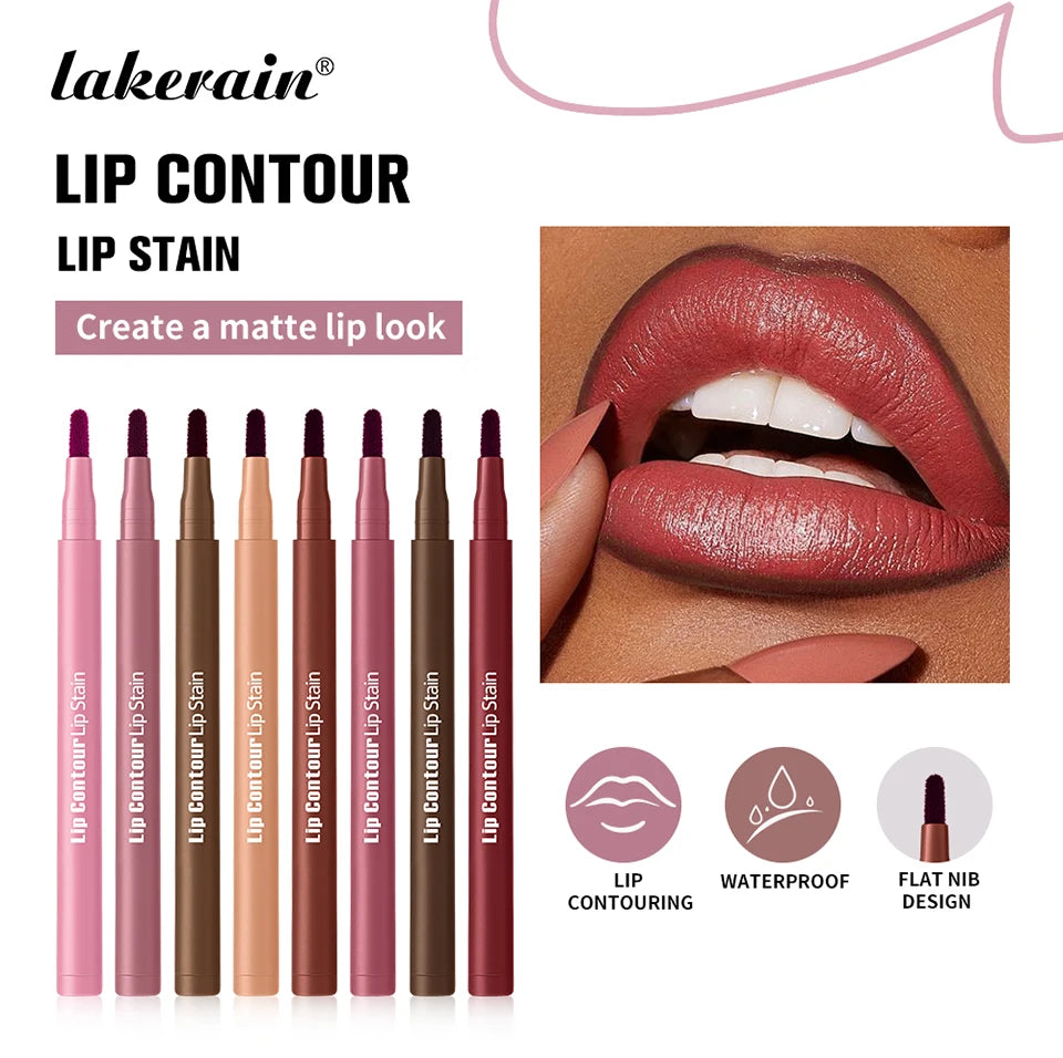Waterproof Ballpoint Felt Tip Lip Liner Stain - 20