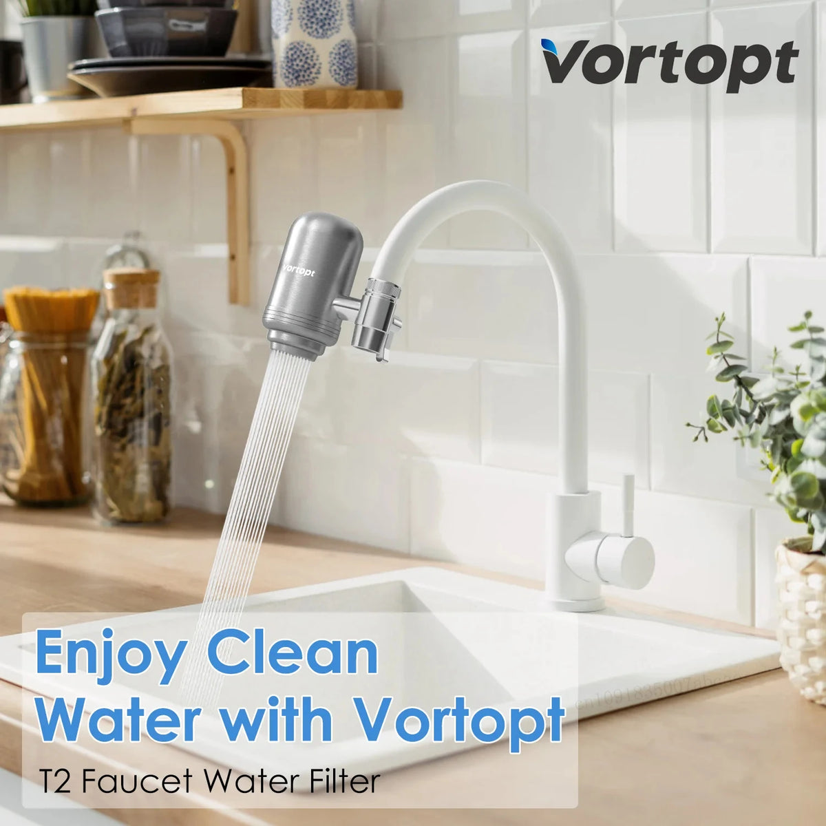Stainless Steel Faucet Water Filter Purifier System