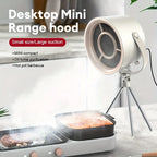 Portable Mini Desktop Range Hood for BBQ and Hot Pot