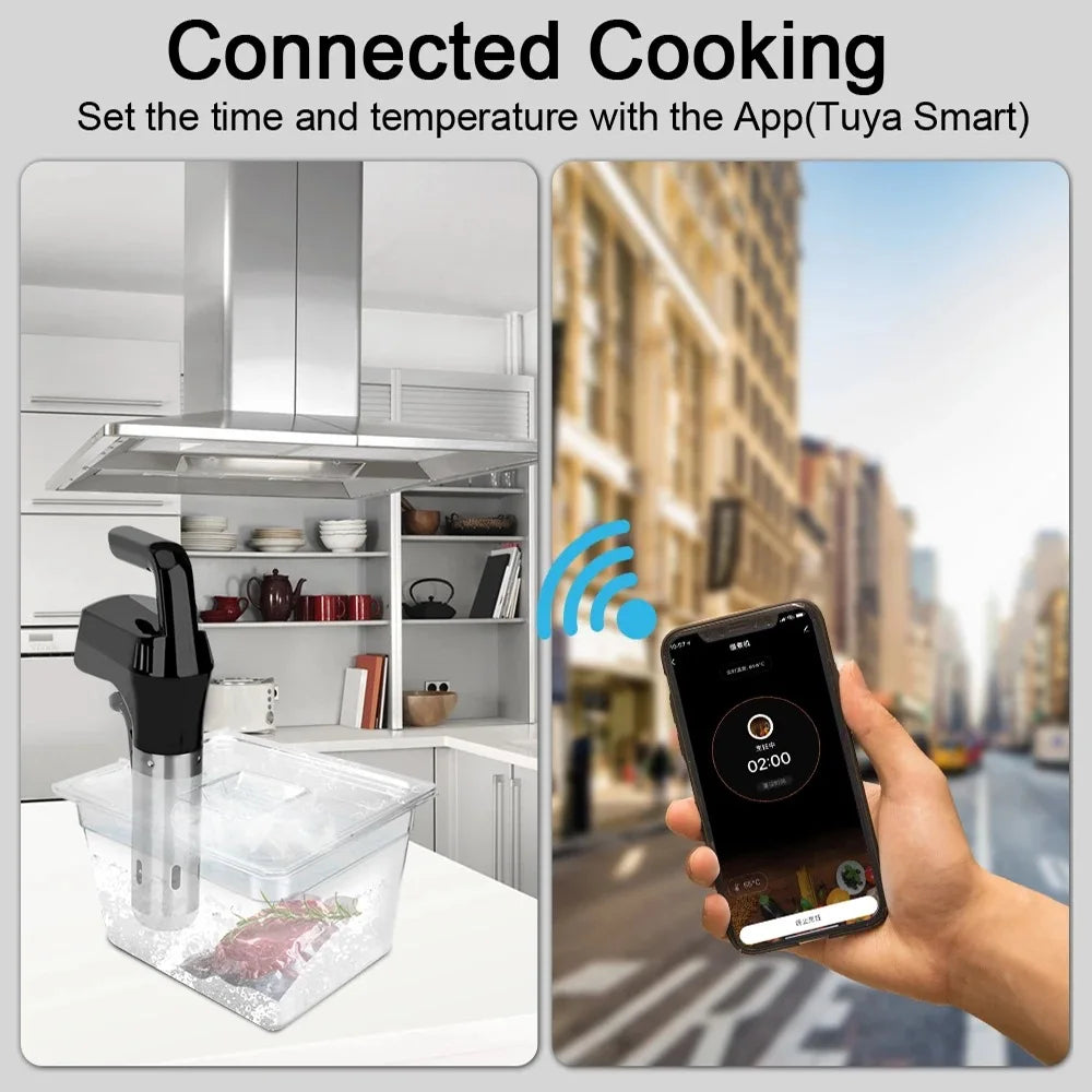 Digital Sous Vide Immersion Cooker for Precision Cooking