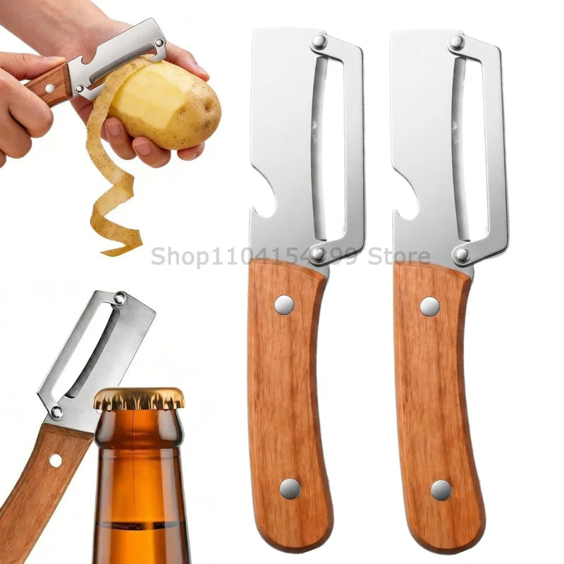 3-in-1 Multifunction Vegetable Peeler and Kitchen Tool - 13