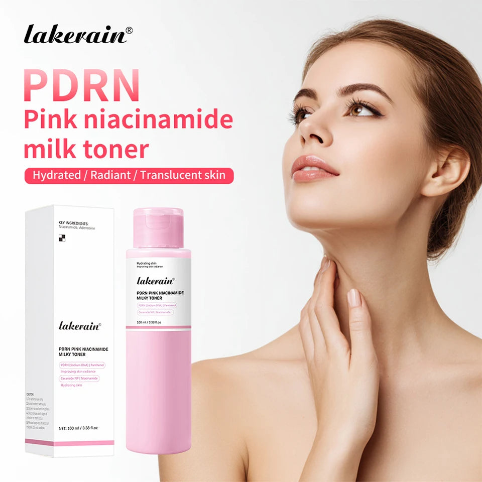 PDRN Niacinamide Milky Facial Toner for Hydrating Glowing Skin