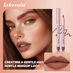 Waterproof Matte Lip Liner Pencil Set for Defined Lips