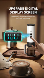 Portable Wireless Electric Coffee Maker for Camping and Travel