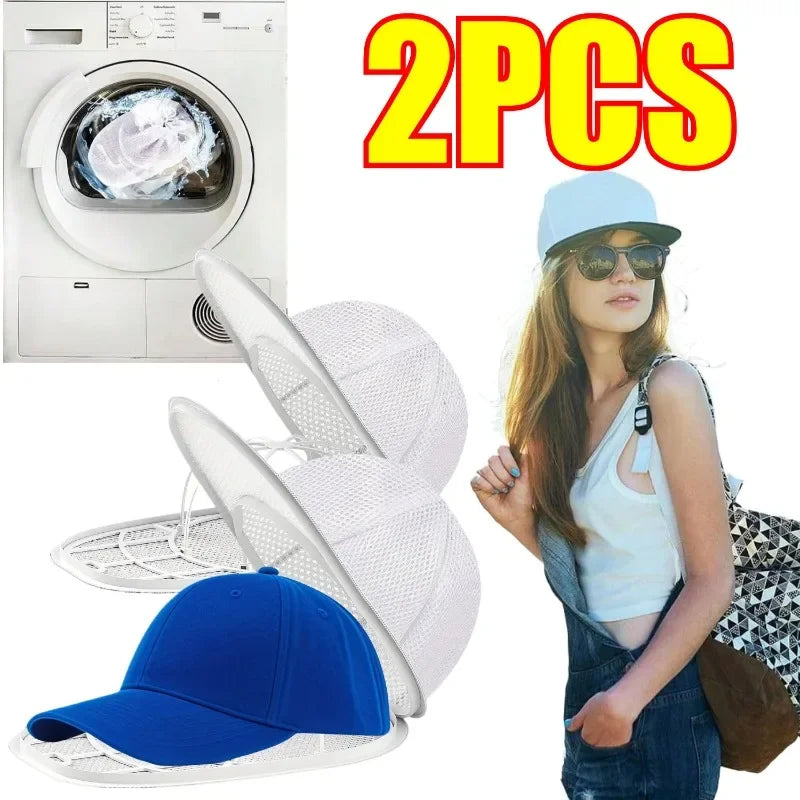 Portable Baseball Cap Washer and Shaper Cage