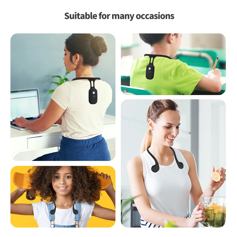 Intelligent Vibration Posture Corrector with LCD Display - 13