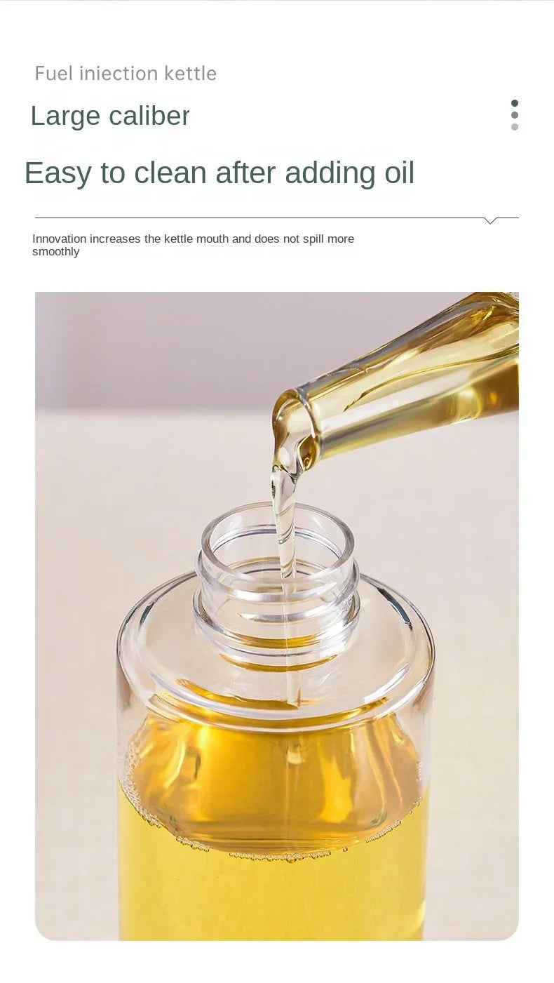 Refillable Oil Spray Bottle for Kitchen Cooking