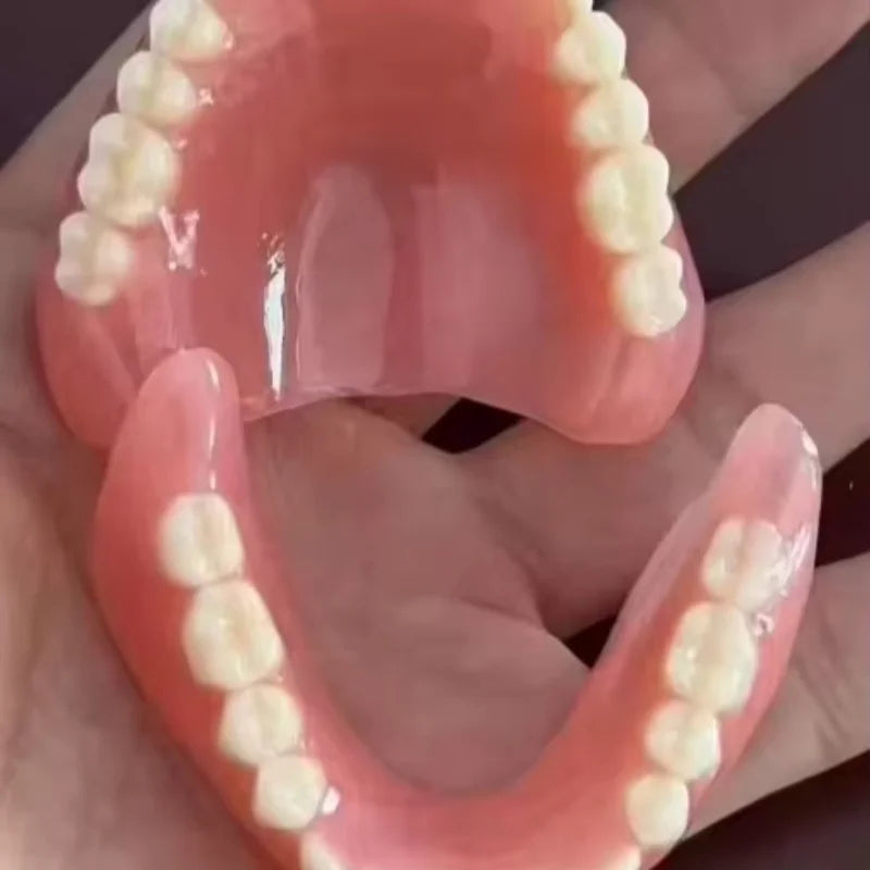 Full Mouth Silicone Denture Set for Natural Smile