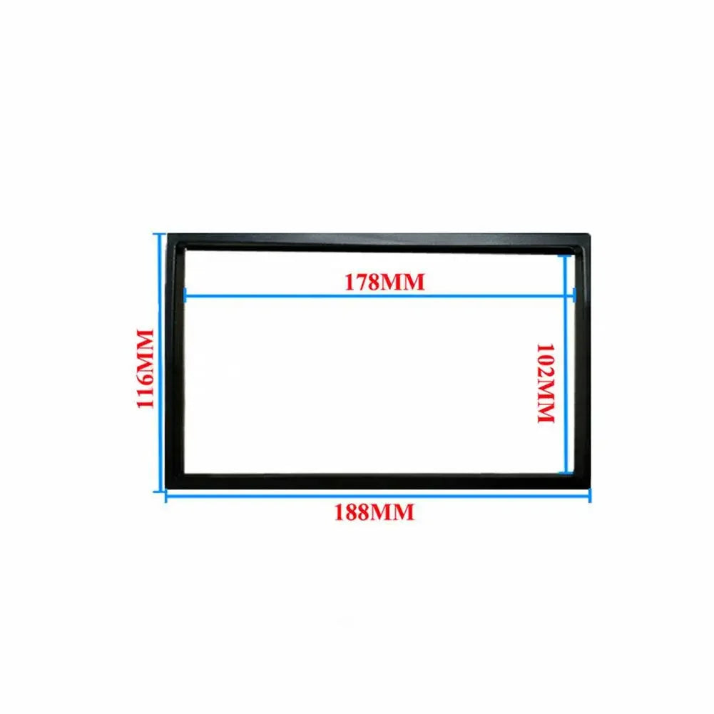 Universal 2 DIN Car Stereo Radio Dash Mounting Frame