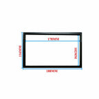 Universal 2 DIN Car Stereo Radio Dash Mounting Frame