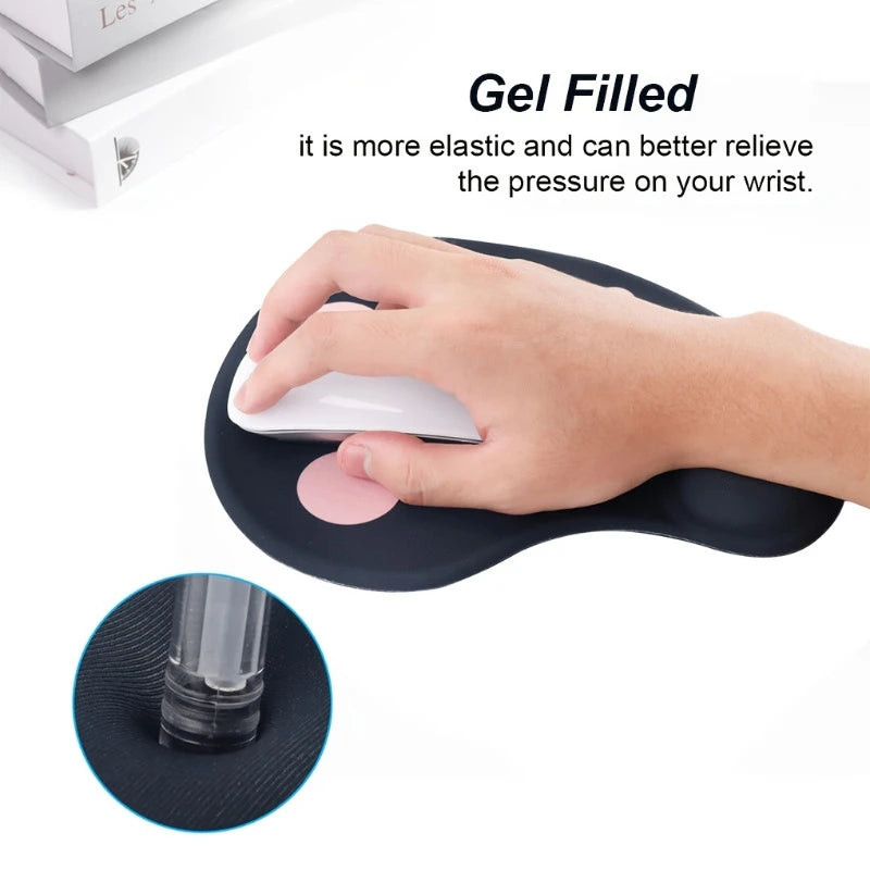 Ergonomic Cat Paw Mouse Pad with Wrist Support