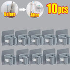 Self-Adhesive Wall Mounted Mop and Broom Organizer Holder