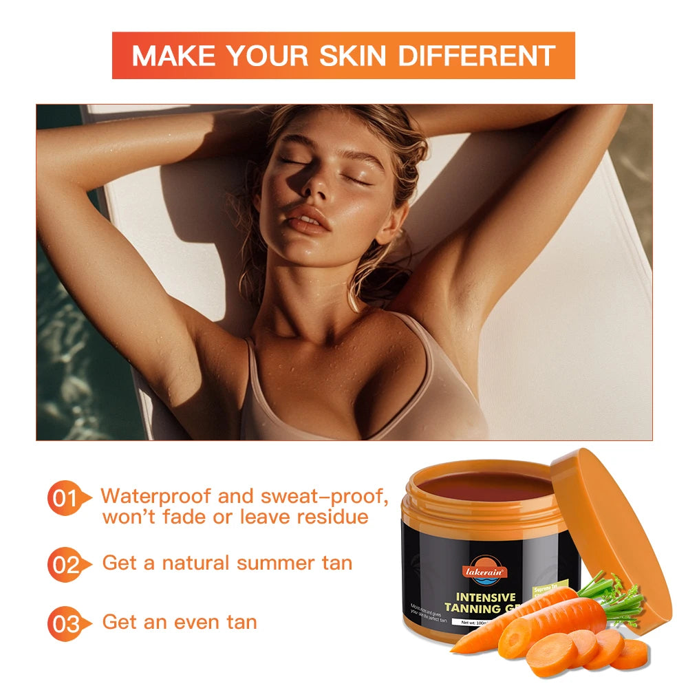 Intensive Sun Tanning Gel for Natural Sun-Kissed Glow - 3