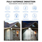 Solar Powered Split Wall Lamp with Motion Sensor