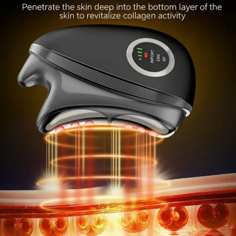 3-in-1 LED Microcurrent Facial Massager and Skin Tightening Wand