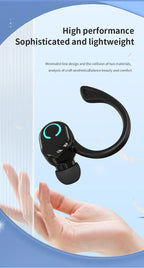 Wireless Ear-Hook Bluetooth Headset for Sports and Business