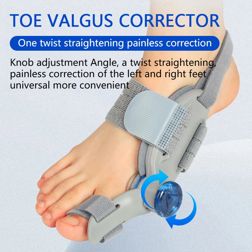 Adjustable Bunion Corrector and Big Toe Straightener Brace