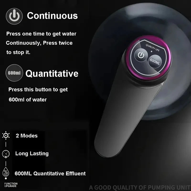 Automatic Electric Water Bottle Pump Dispenser - 4