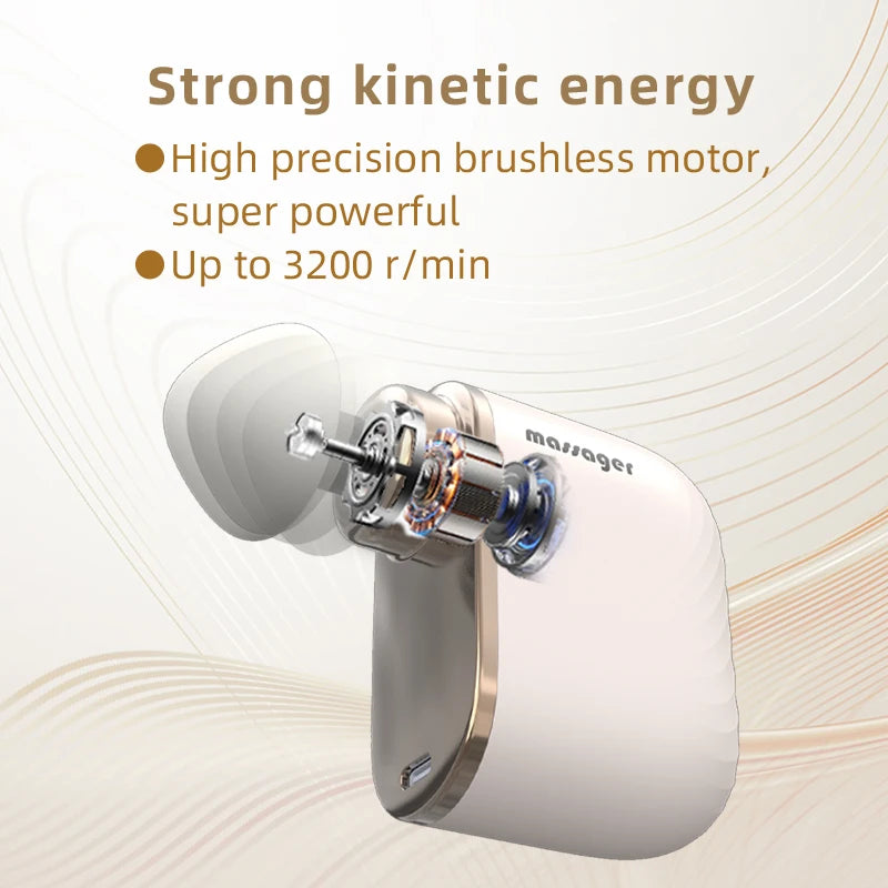 Portable Deep Tissue Percussion Muscle Massage Gun - 4
