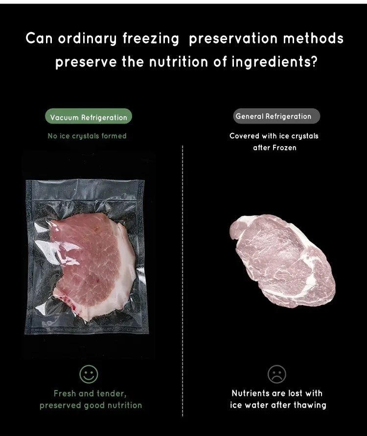 Compact Vacuum Food Sealer for Kitchen Freshness