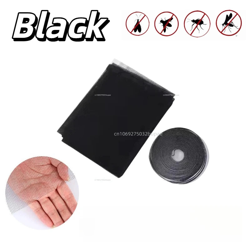DIY Adhesive Window Mosquito Net Screen Mesh