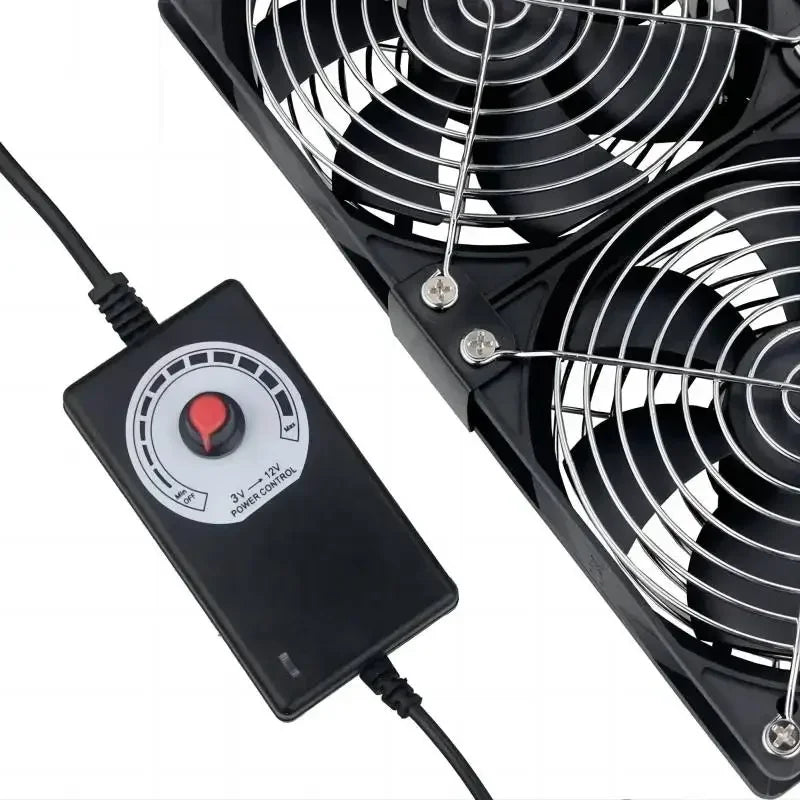Multifunctional High-Speed Cooling Fan with Adjustable Speed Control