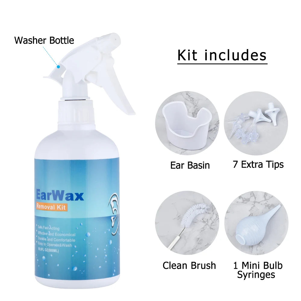 Electric Ear Wax Removal Irrigation System for Adults and Kids - 17