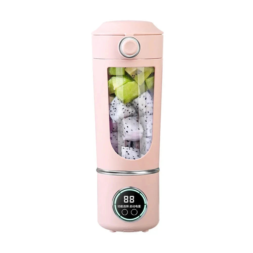 Portable Electric Rechargeable Smoothie Blender Bottle - 12