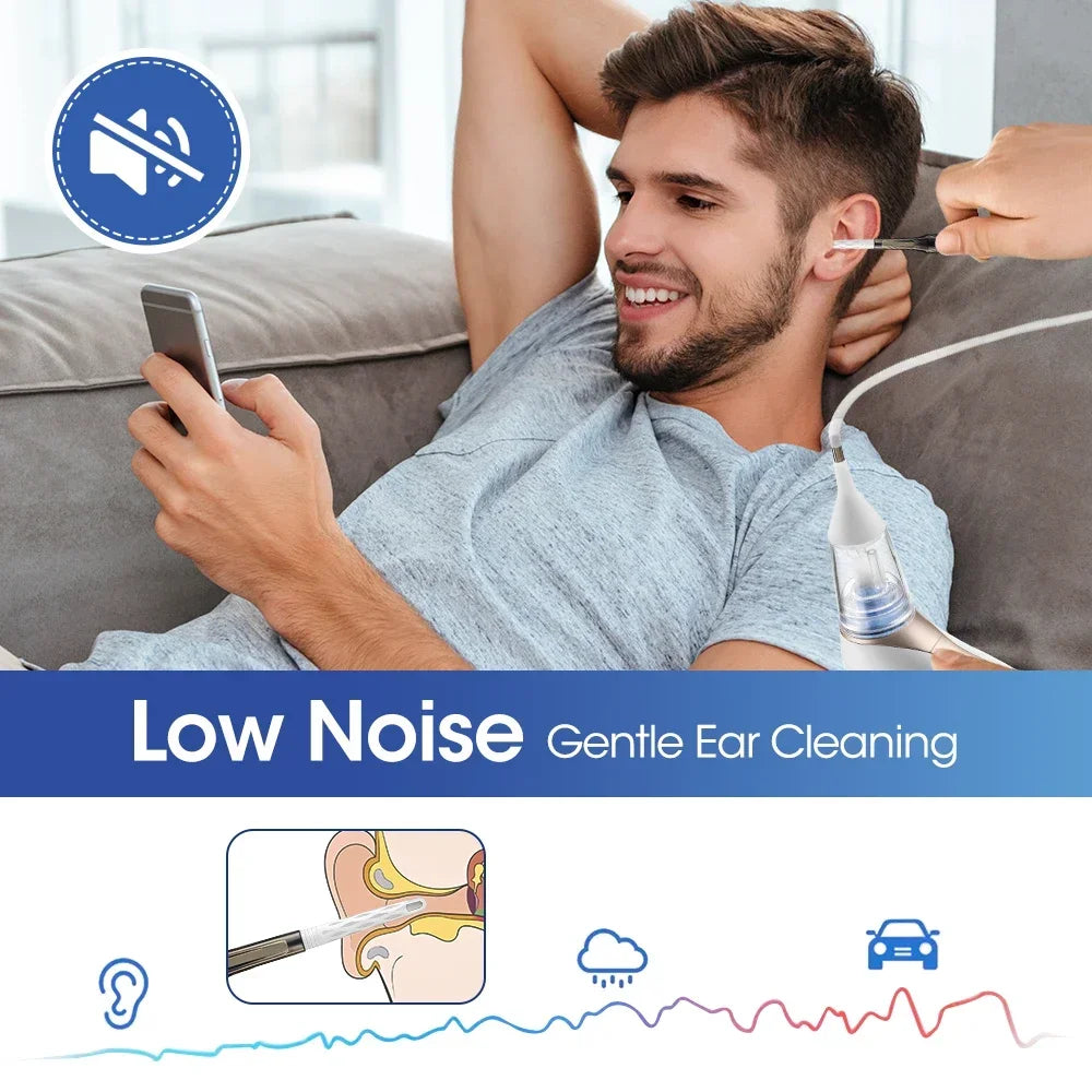 Electric Vacuum Earwax Removal Tool for Adults and Children