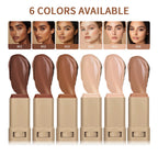 Matte Foundation Stick and Pressed Setting Powder Makeup Set