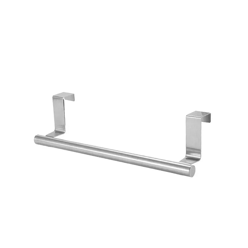 Stainless Steel Over-Cabinet Door Towel Rack