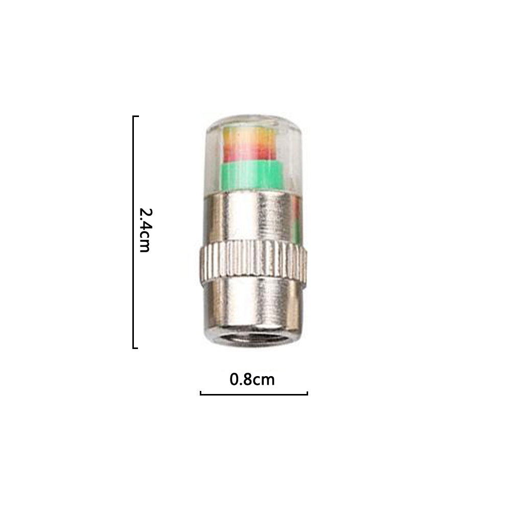 Tire Pressure Monitor Valve Caps for Cars and Motorcycles - 14