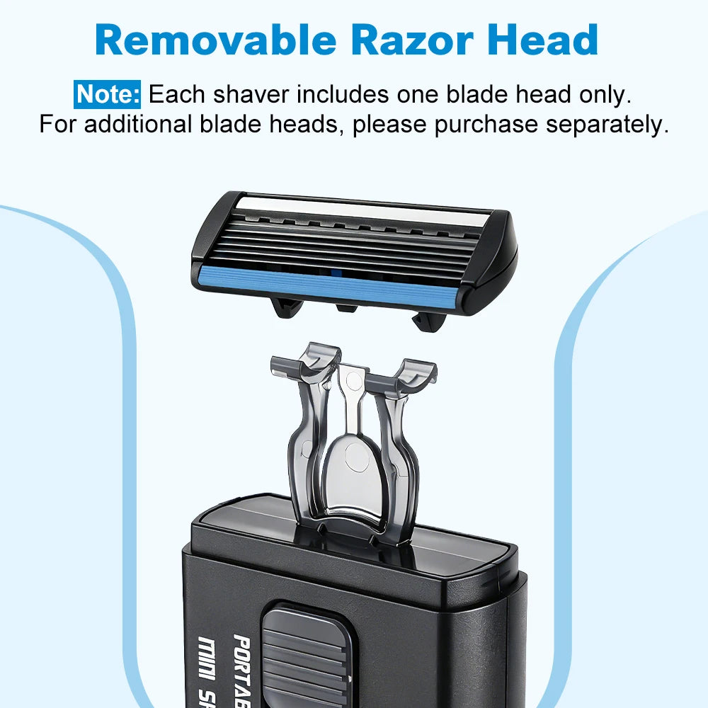 Portable Retractable Manual Travel Razor - 11