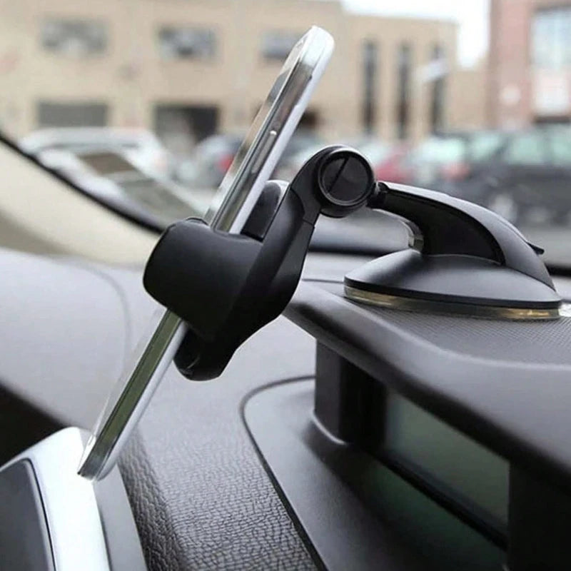 Universal Adjustable Car Phone Holder for Dashboard and Windshield - 7