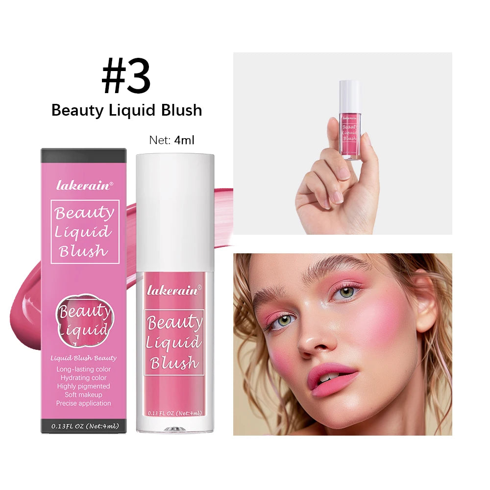 Waterproof Liquid Cheek Blush for Natural Makeup - 25