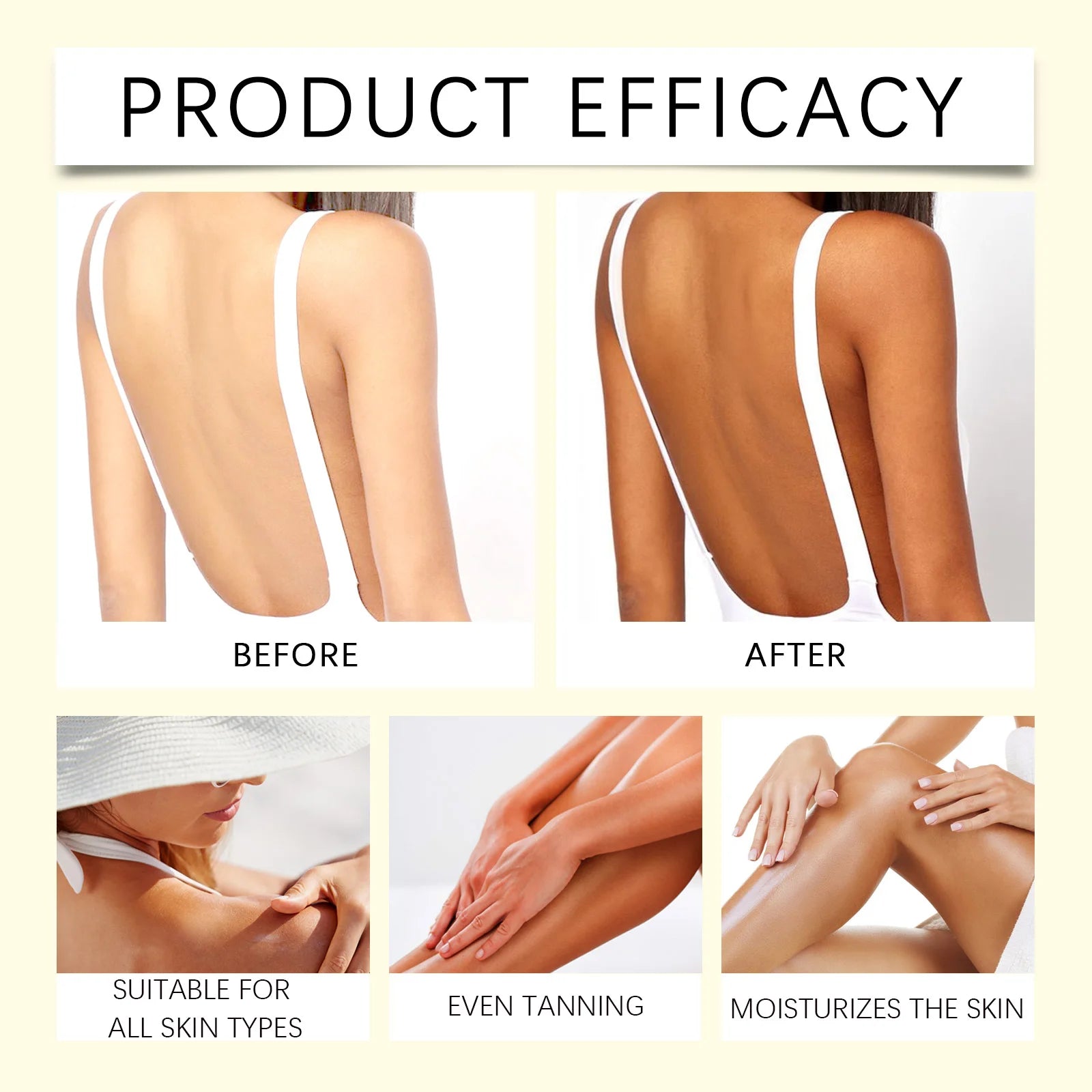 Intensive Tanning Accelerator Cream for Face and Body - 18