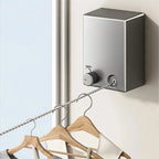 Wall Mounted Retractable Indoor Clothesline for Laundry Drying