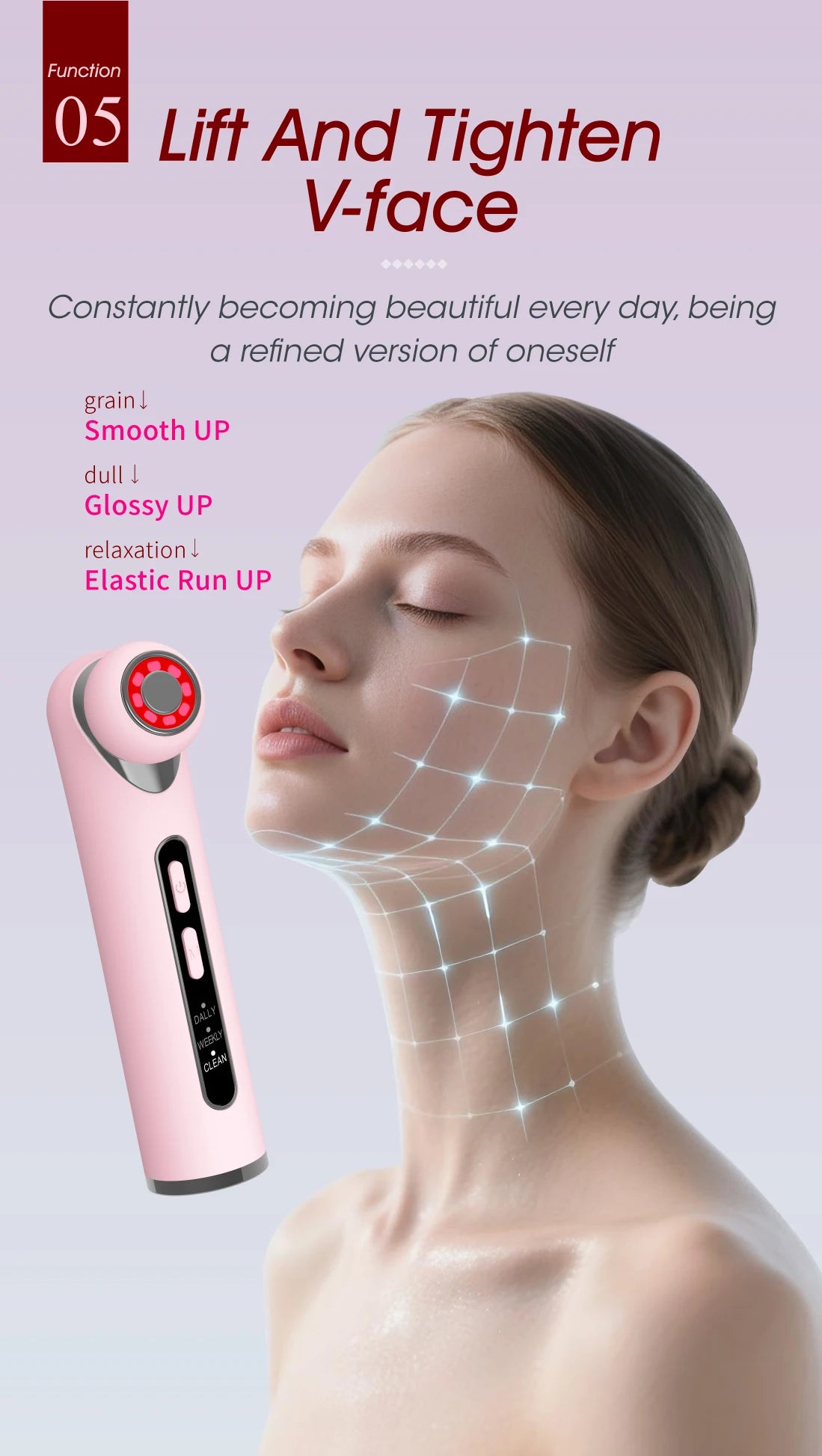 3-in-1 LED Photon Eye Lifting and Anti-Wrinkle Massager - 12