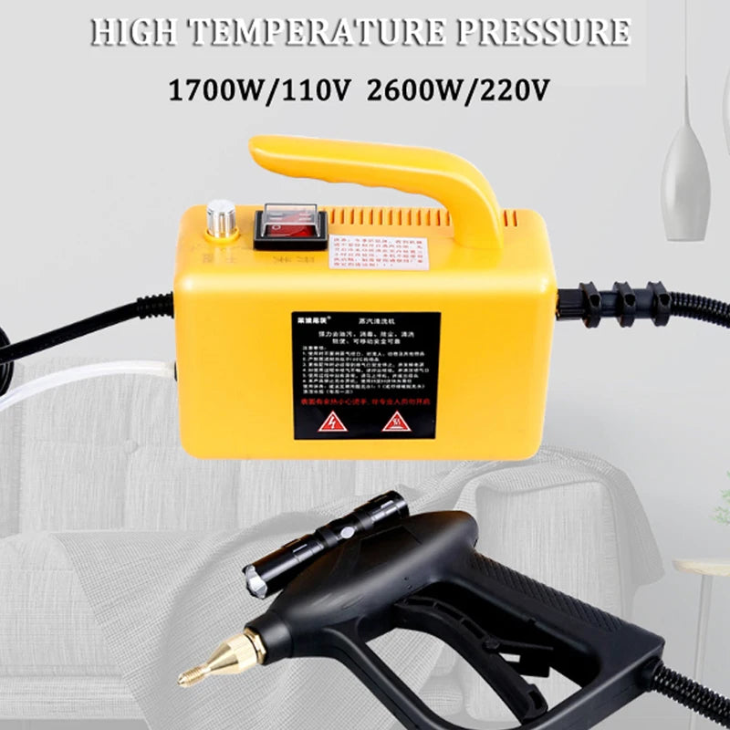 High-Pressure Portable Steam Cleaner for Kitchen and Home