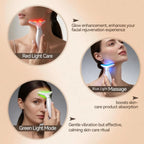 3-in-1 LED Facial & Neck Sculpting Massager