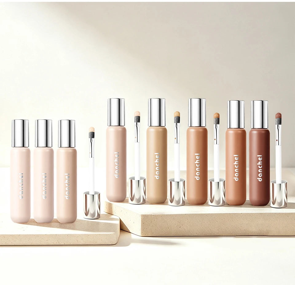 Full Coverage Waterproof Liquid Concealer for Dark Circles
