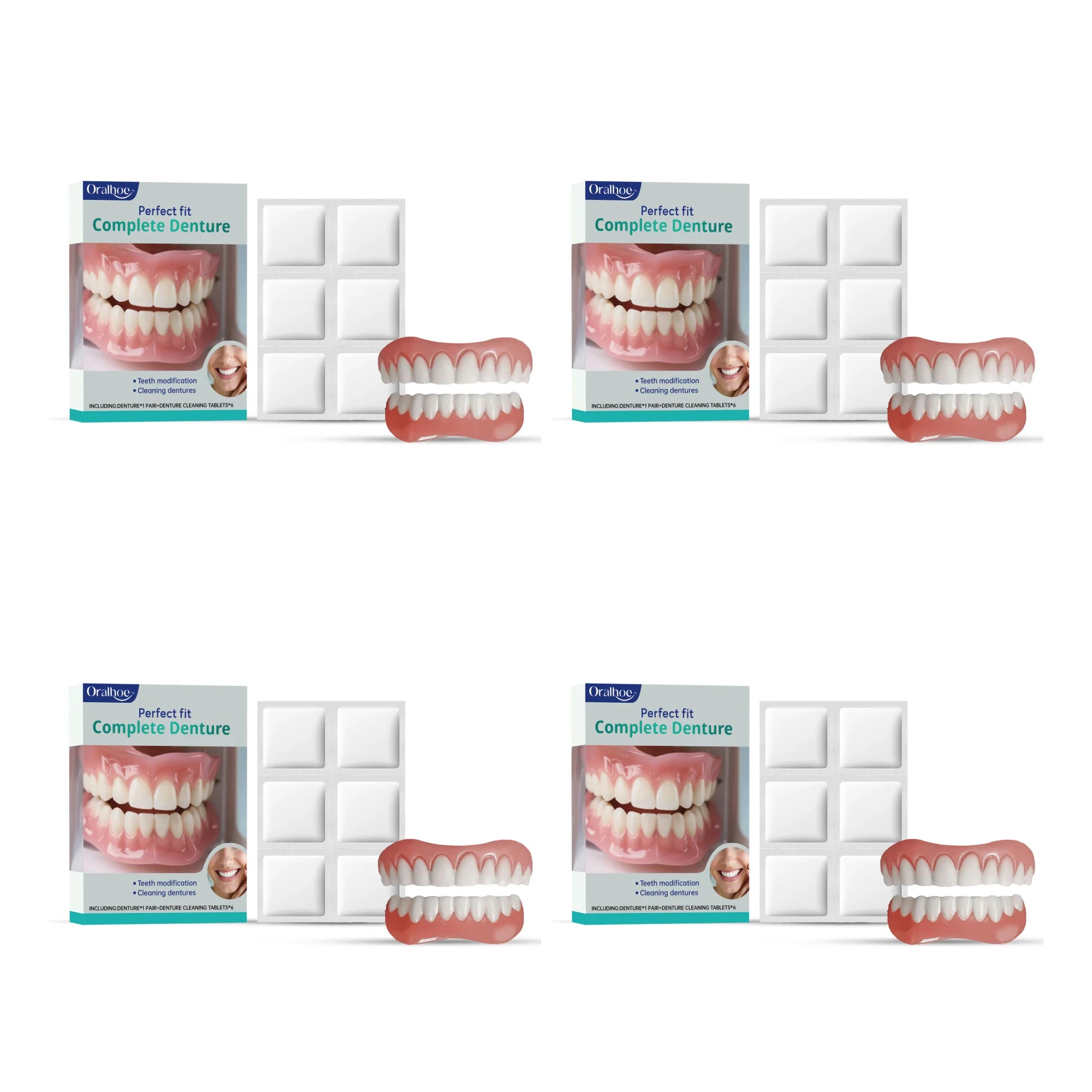 Cosmetic Denture Set for Instant Smile Restoration - 14