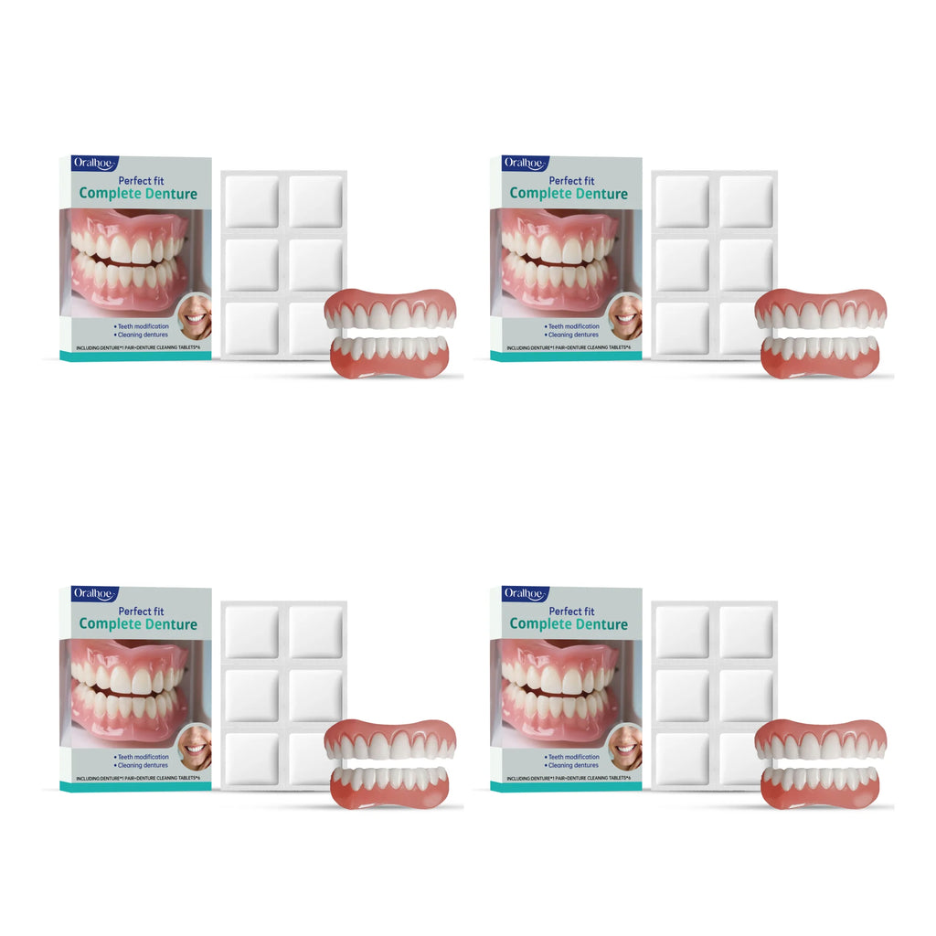 Cosmetic Denture Set for Instant Smile Restoration
