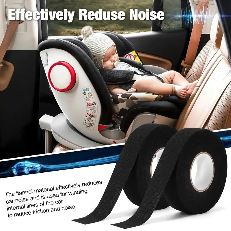 Automotive Anti-Rattle Wiring Harness Cloth Tape