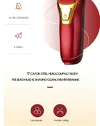 Professional Rechargeable Cordless Hair and Beard Trimmer