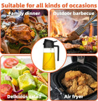 2-in-1 Kitchen Oil Dispenser and Spray Bottle