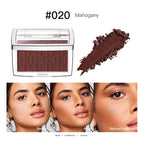 Matte Embossed Cheek Blush Palette